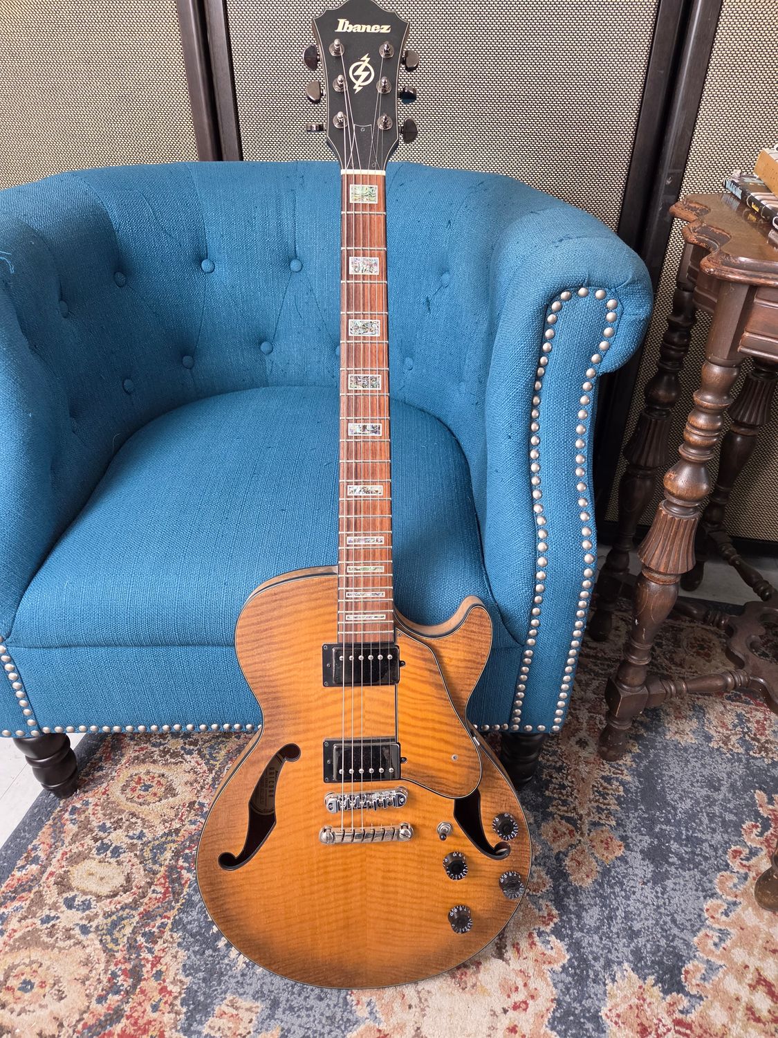 Used Ibanez AGS83B-ATF Semi-Hollow electric guitar