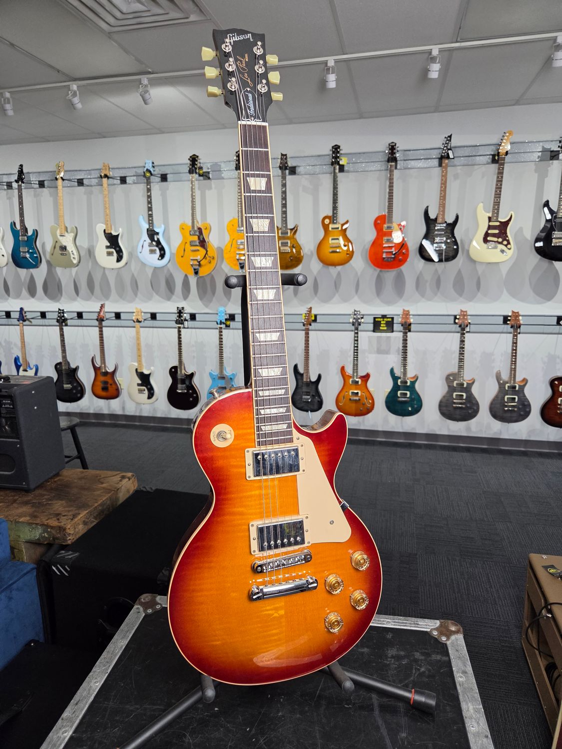 Used Gibson Les Paul Traditional Iced Tea Burst w/case