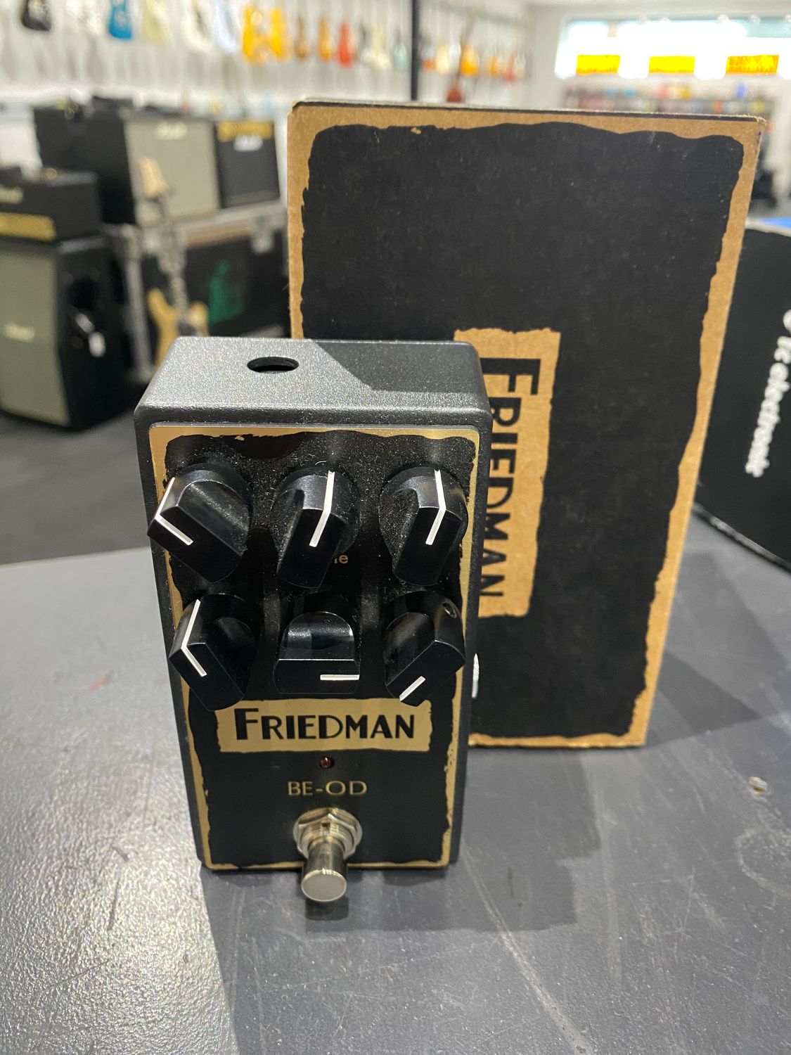 Used Friedman BE-OD pedal