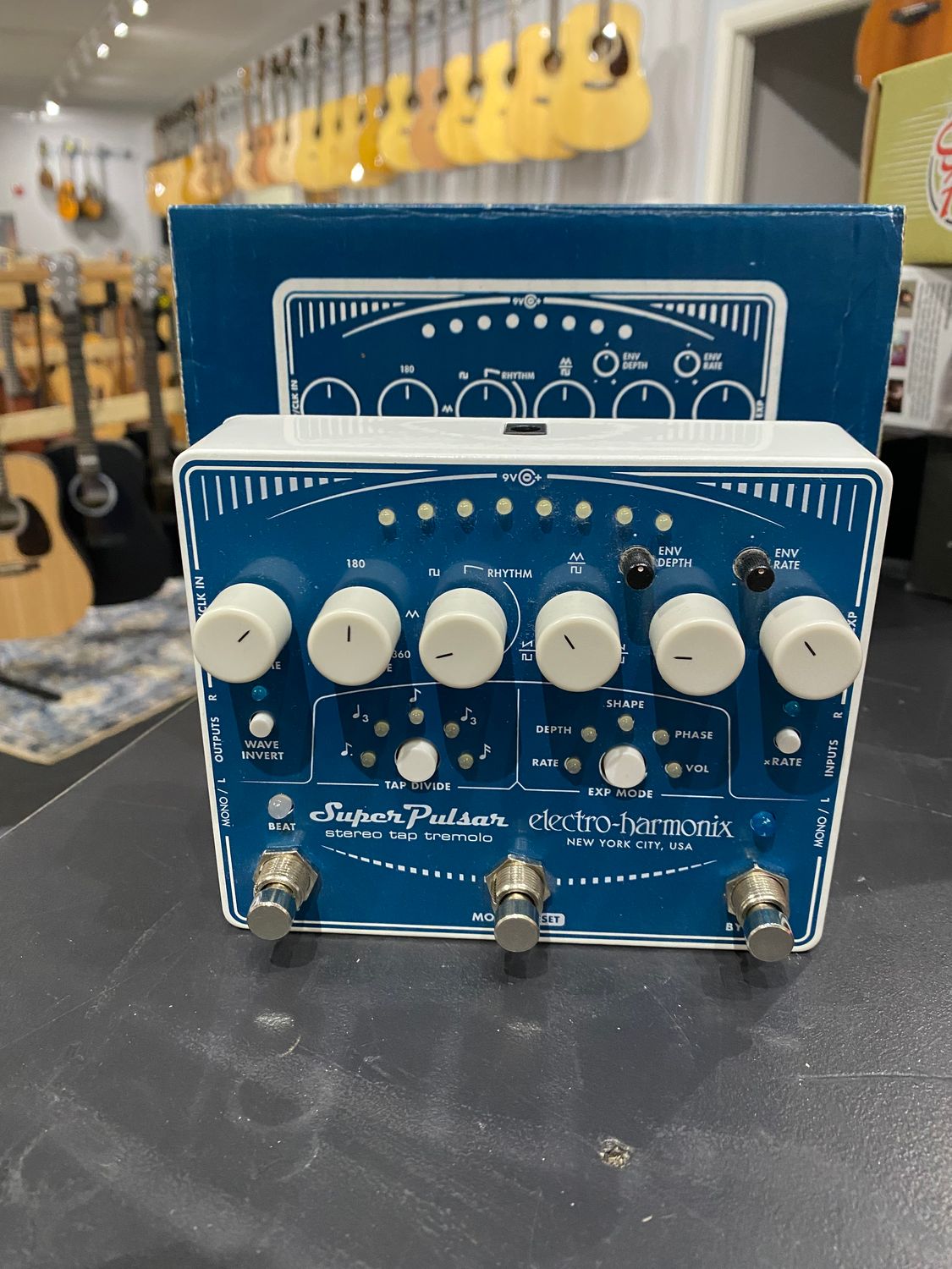 Used EHX Super Pulsar Stereo Trem