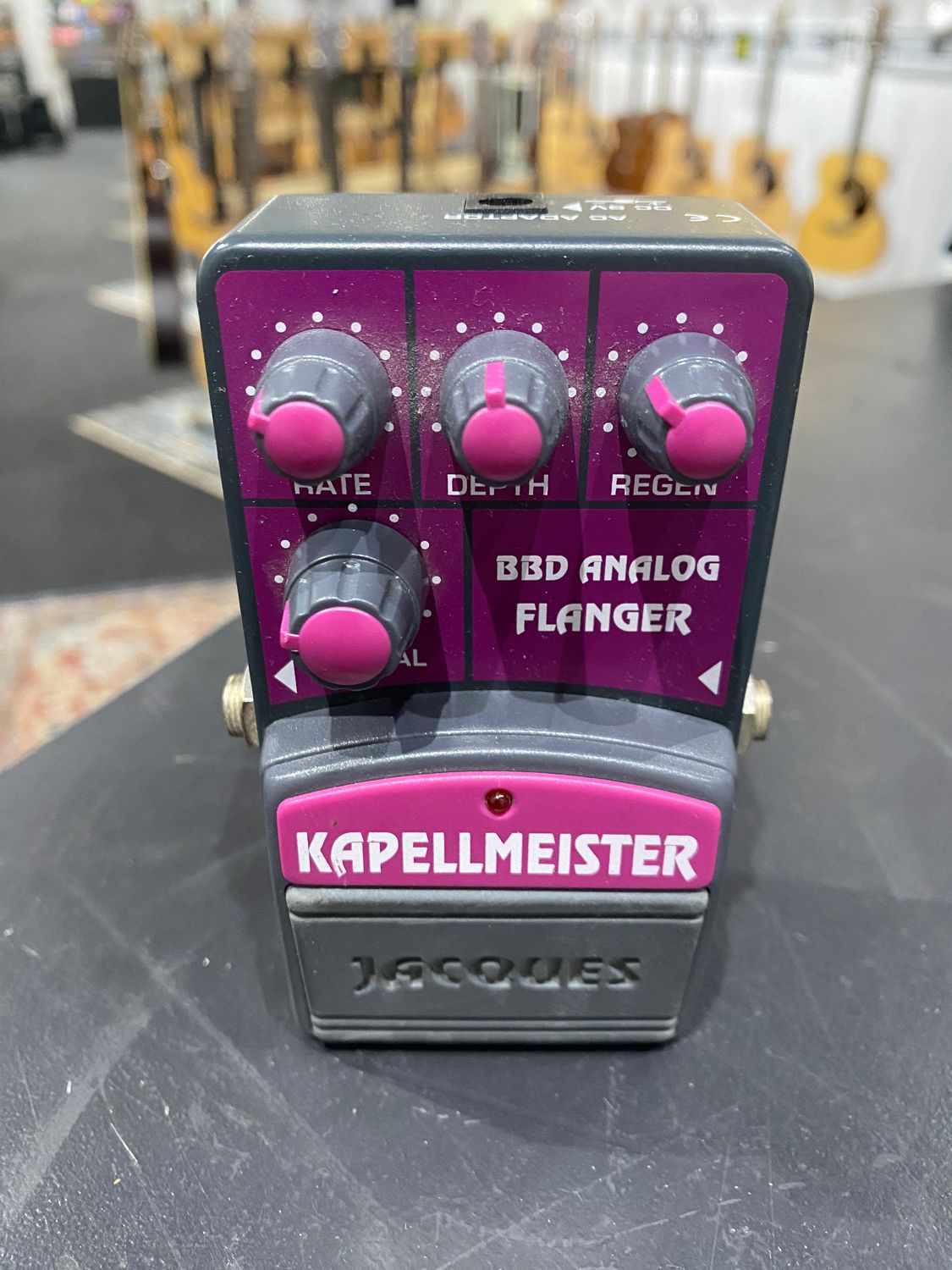 Used Jacques kapellmeister flanger