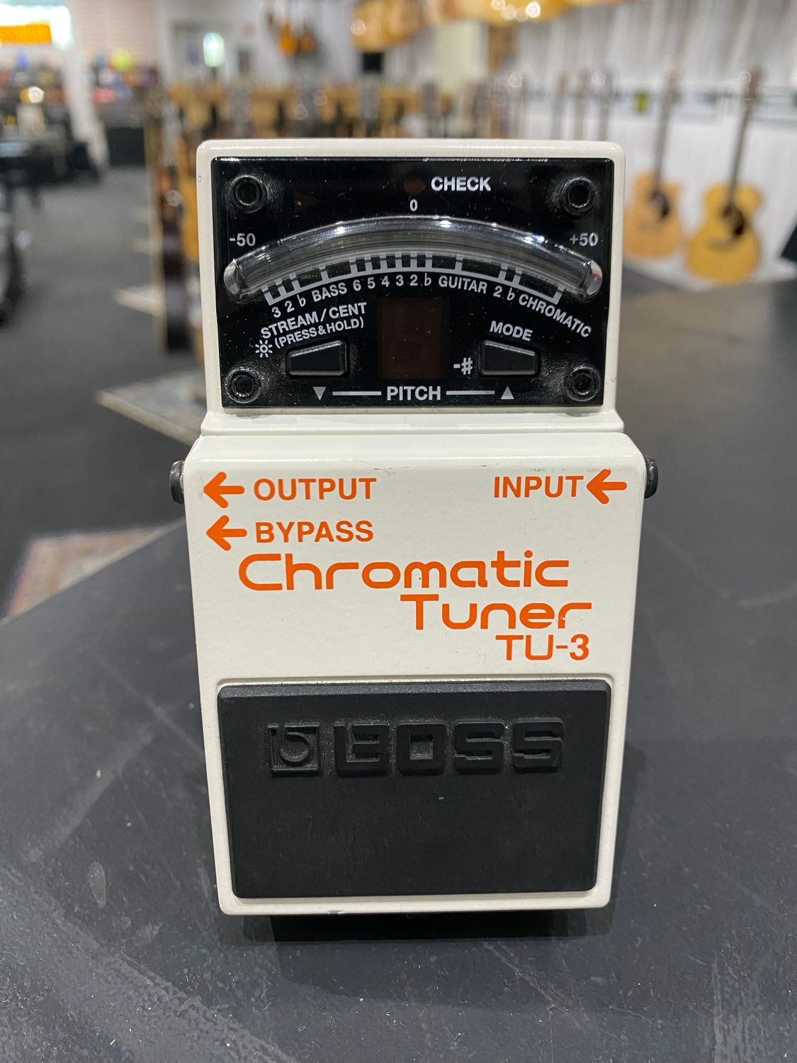 Used Boss TU-3 tuner pedal