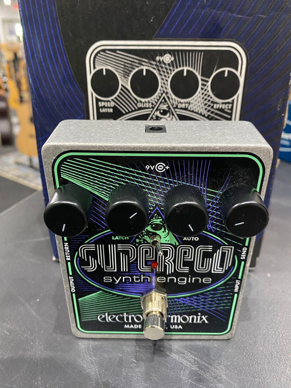 Used EHX Superego Synth engine