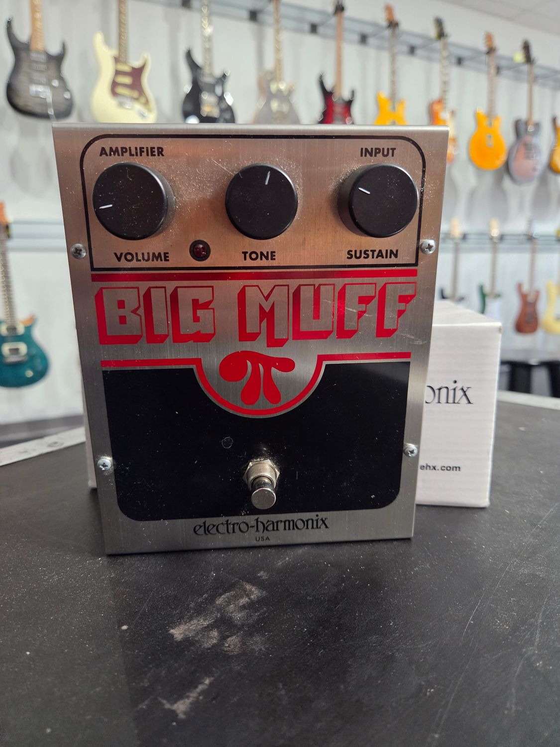 Used EHX Big Muff fuzz