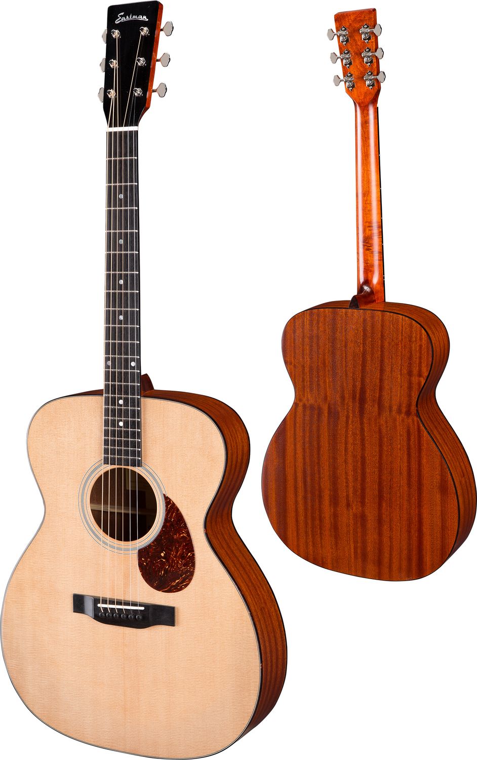 Eastman E1OM Orchestra Model Acoustic Guitar - Natural