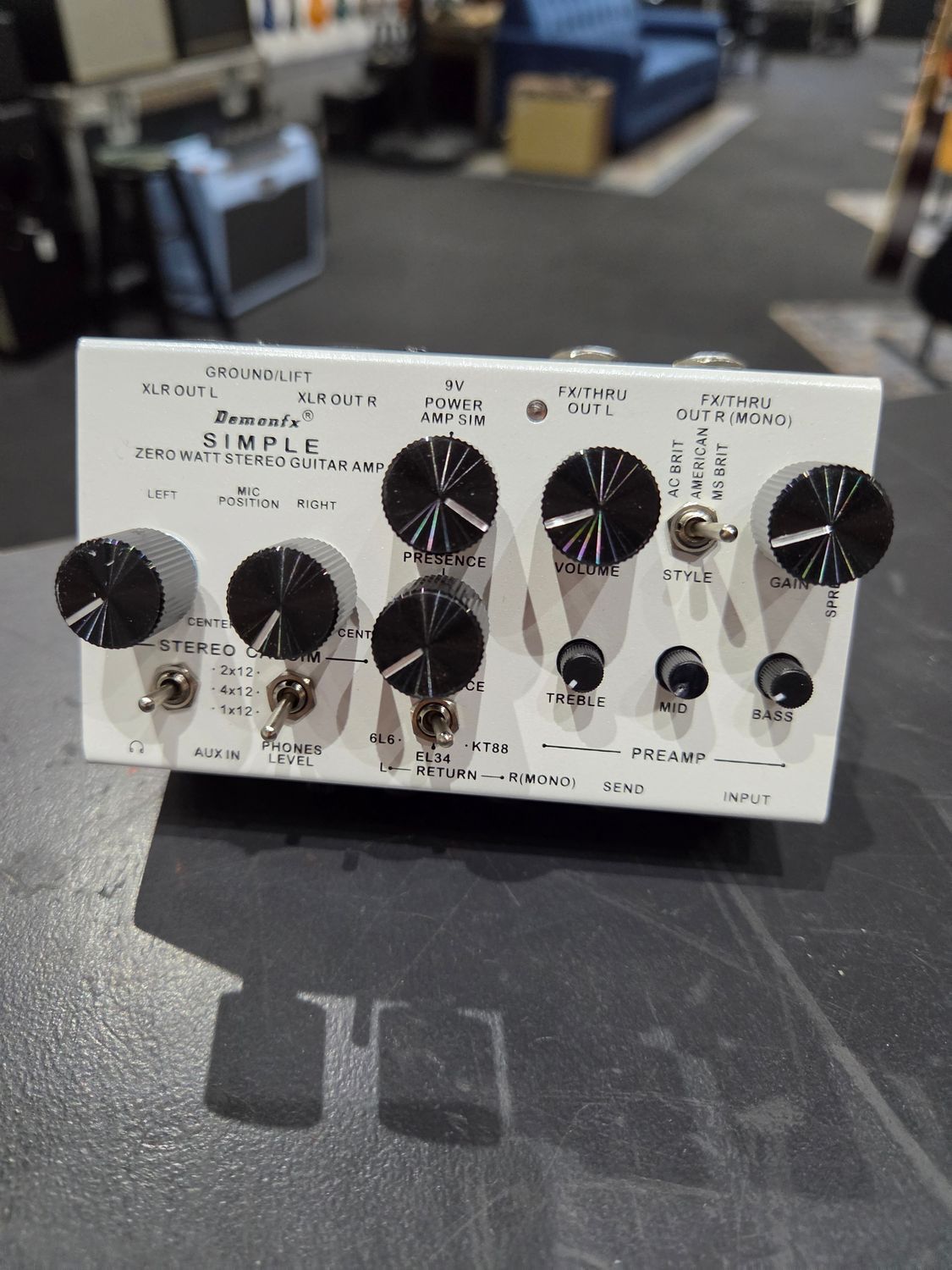 Used demonfx Simple guitar DI box amp simulator