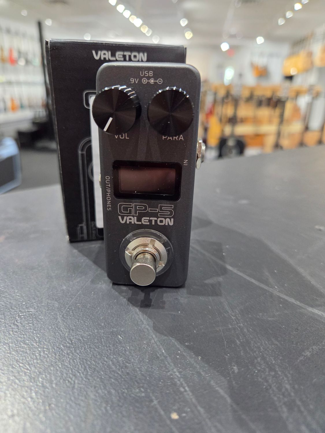 Used Valeton GP-5 compact multi-fx pedal