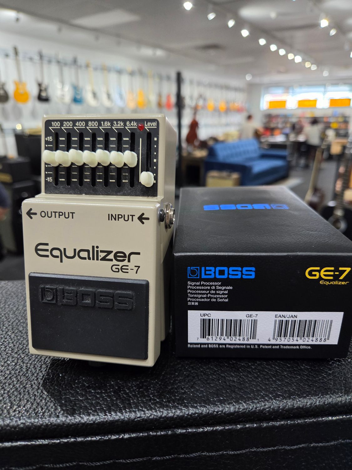 Used Boss GE-7 equalizer