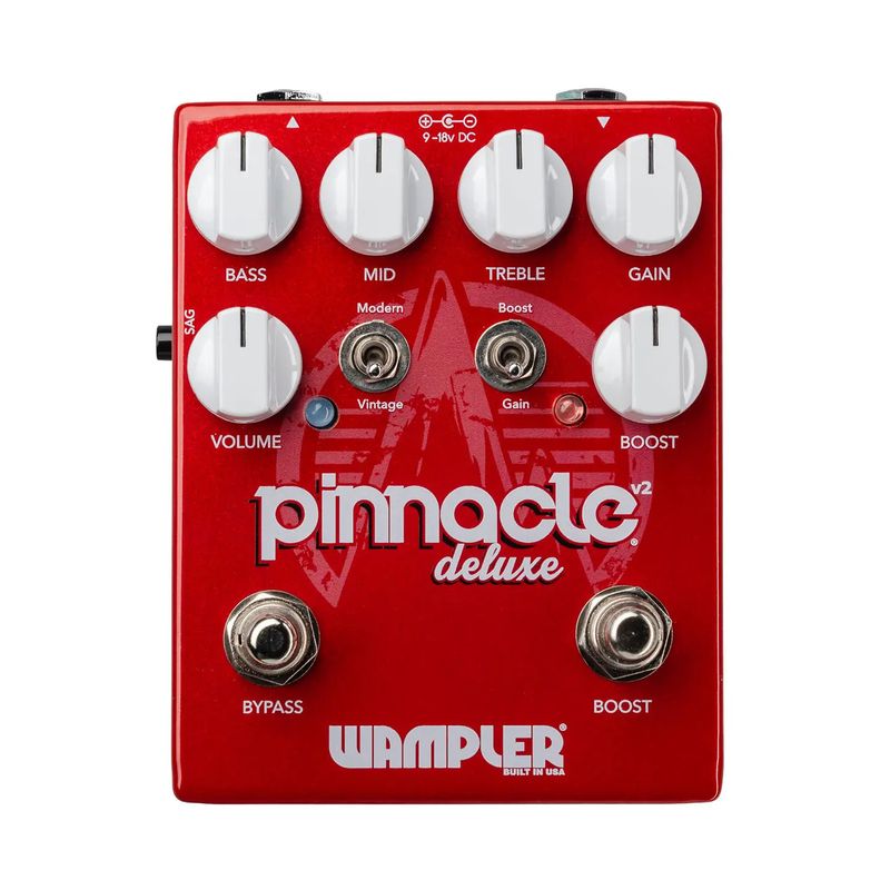 Wampler Pinnacle Deluxe V2 Overdrive Pedal