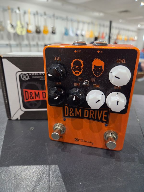 Used Keeley D&amp;M Drive and Boost