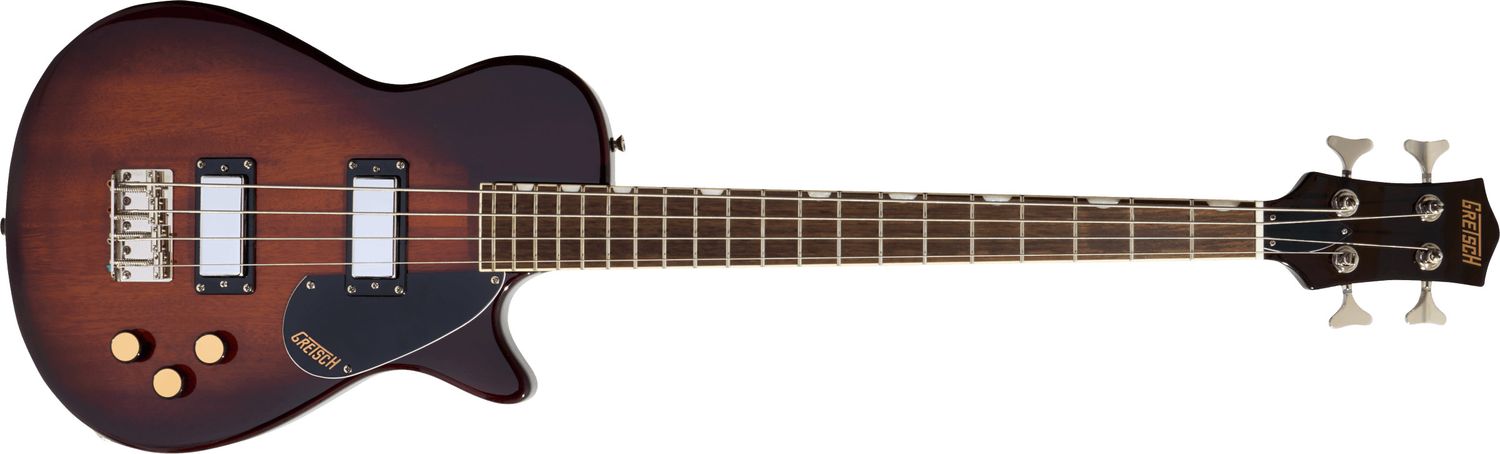 Gretsch Streamliner™ Jet™ Club Bass Single-Cut, Laurel Fingerboard, Havana Burst