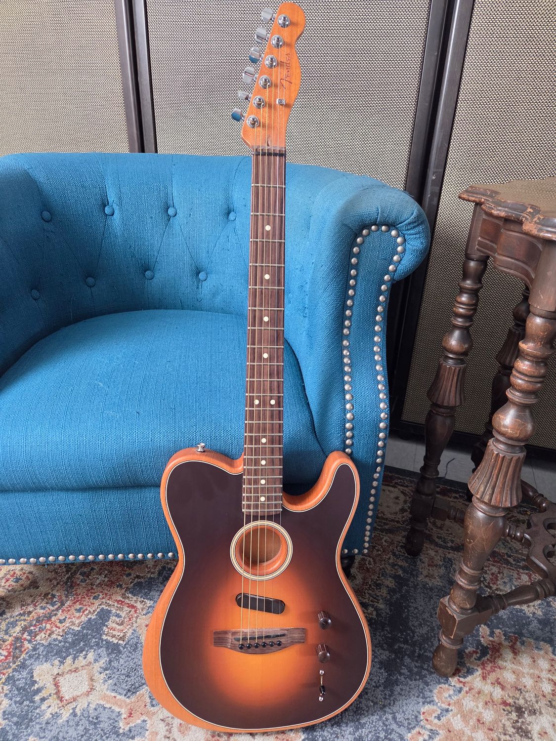 Used Fender Acoustasonic Player Telecaster w/bag