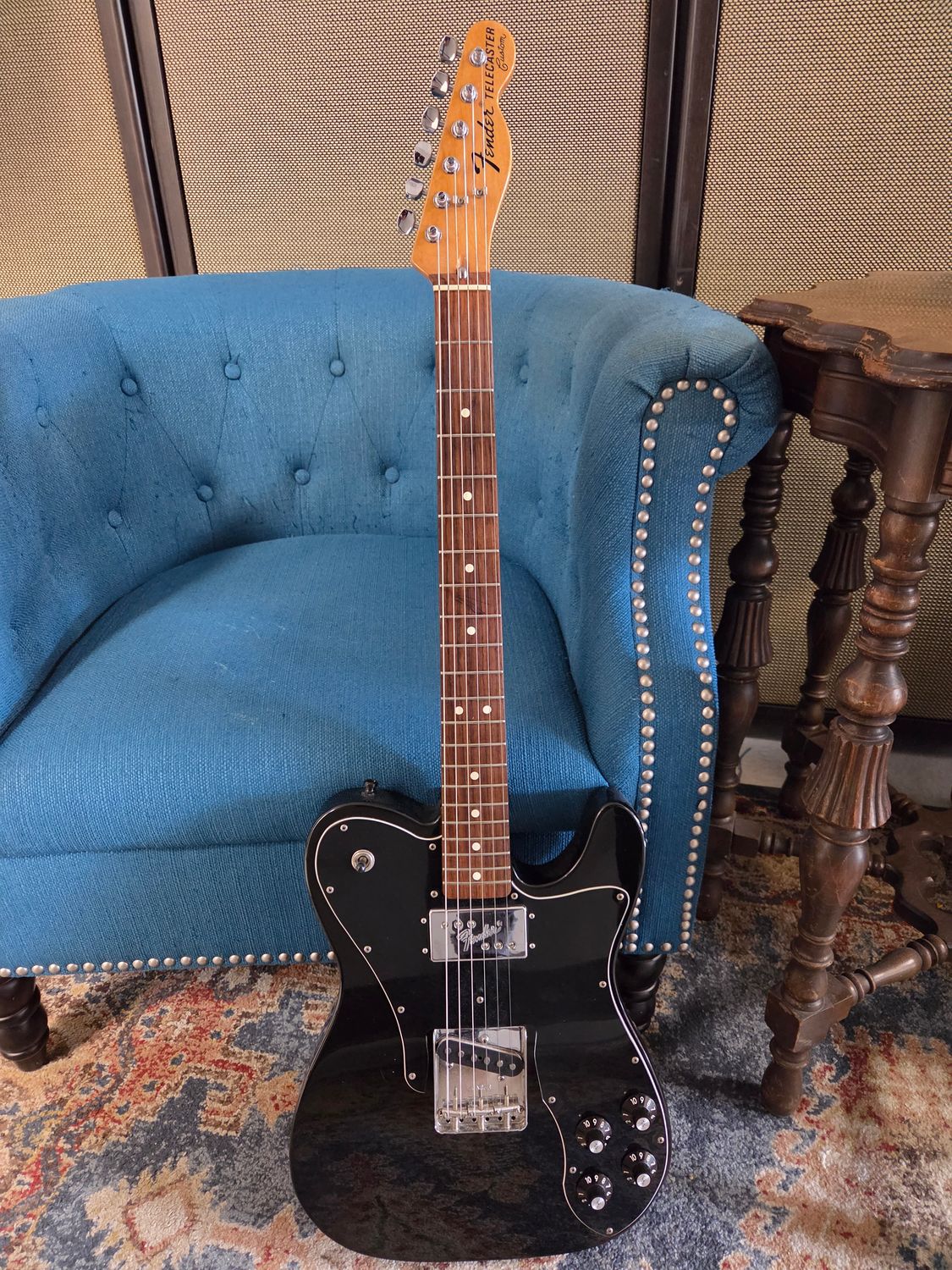 Used Fender Custom Telecaster MIM black