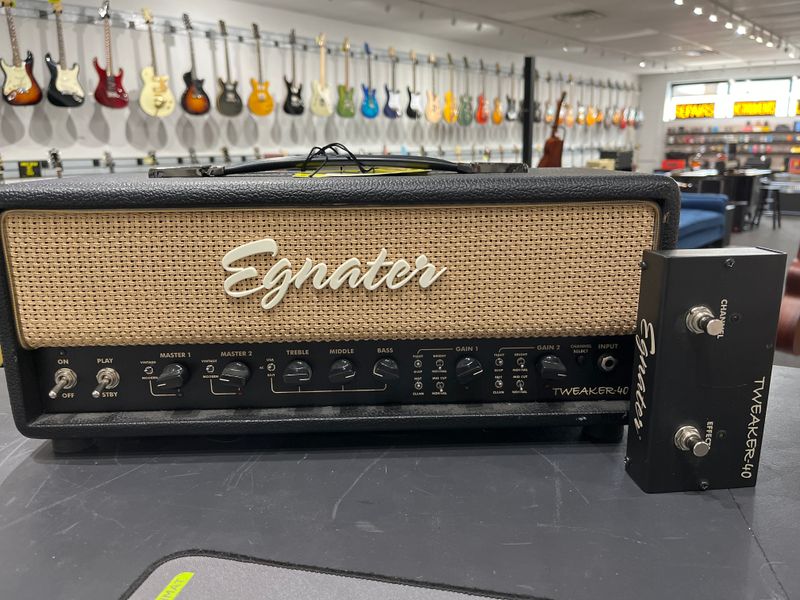 Used Egnater Tweaker 40 amp head