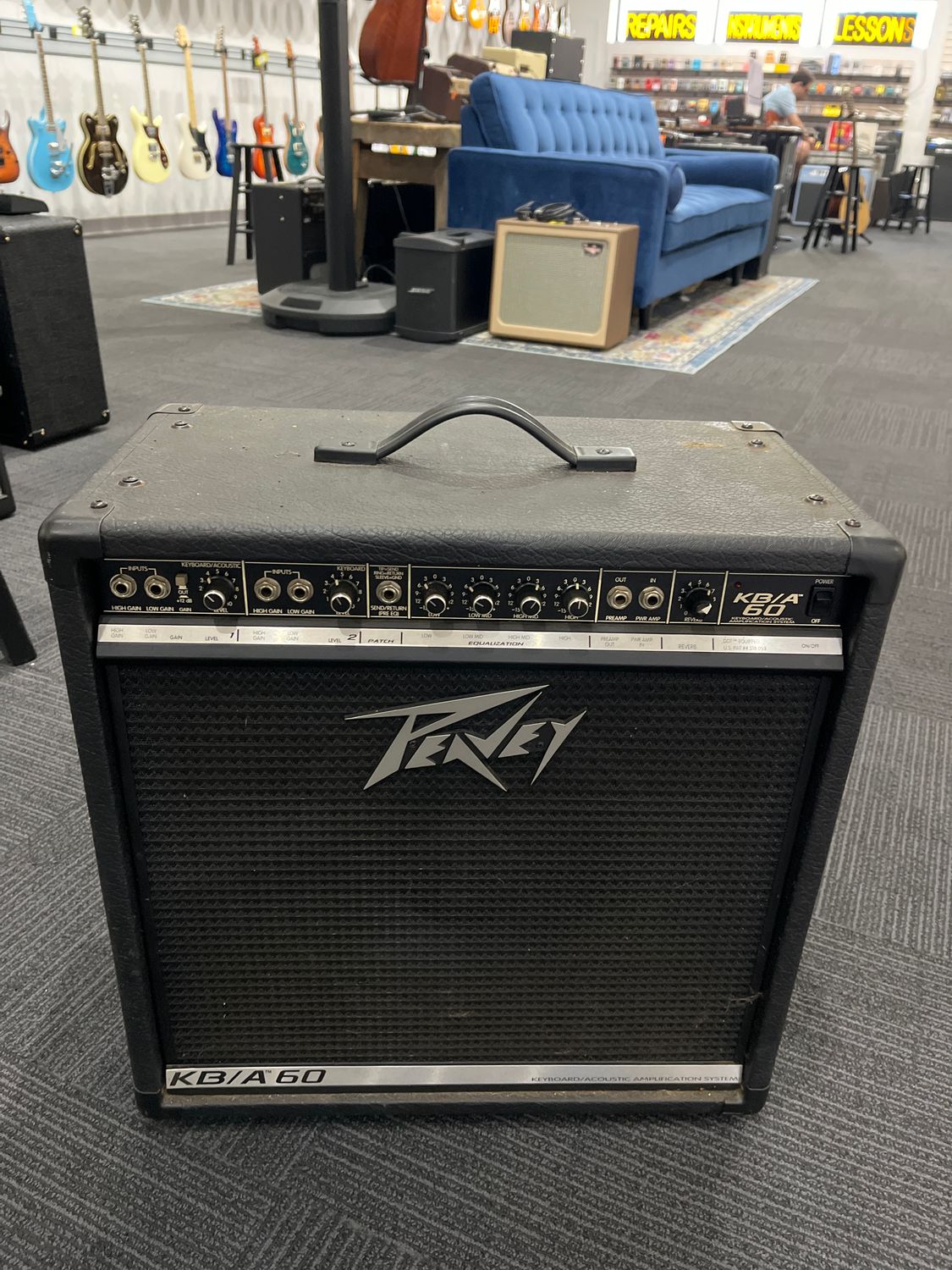 Used Peavey KB/A 100 Keyboard-Bass Amp