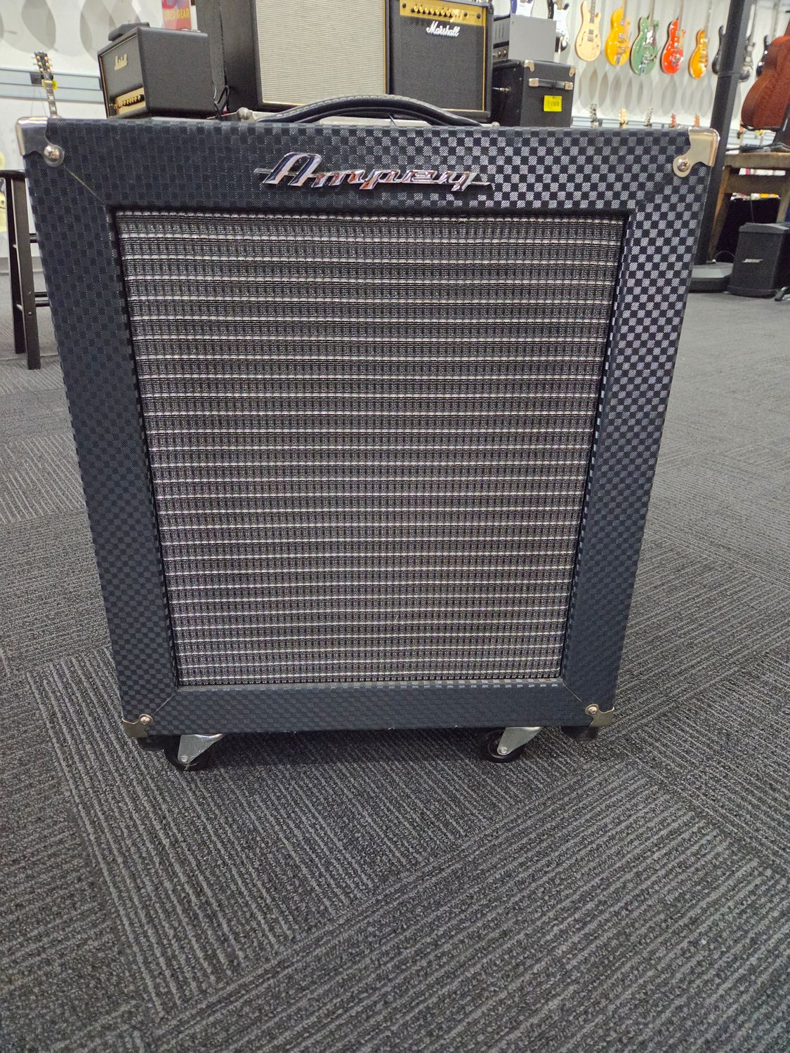 Used Ampeg B-100R bass amp