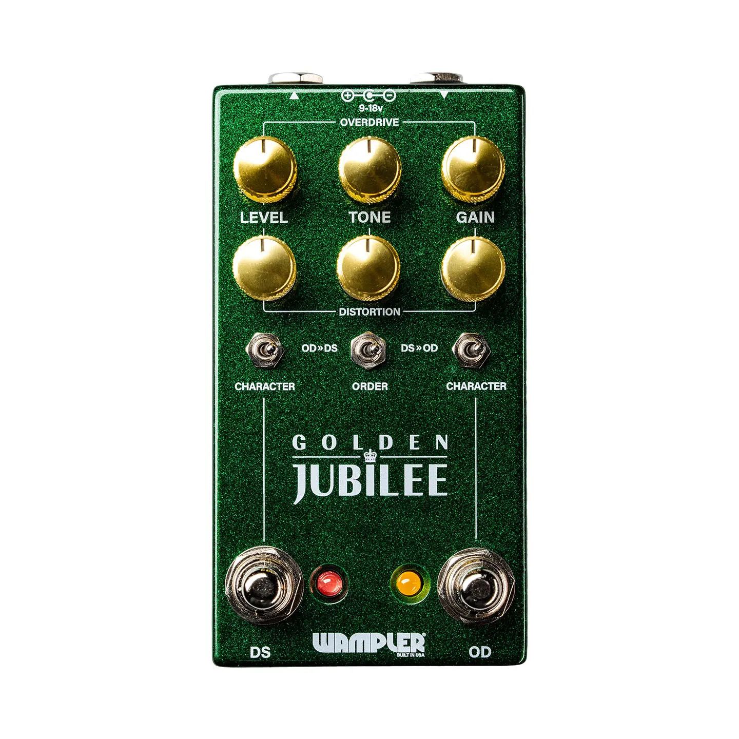 WAMPLER GOLDEN JUBILEE OVERDRIVE PEDAL