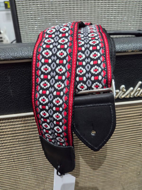 Jodi Head 2.5 Slider Schemeka Grey Guitar Strap