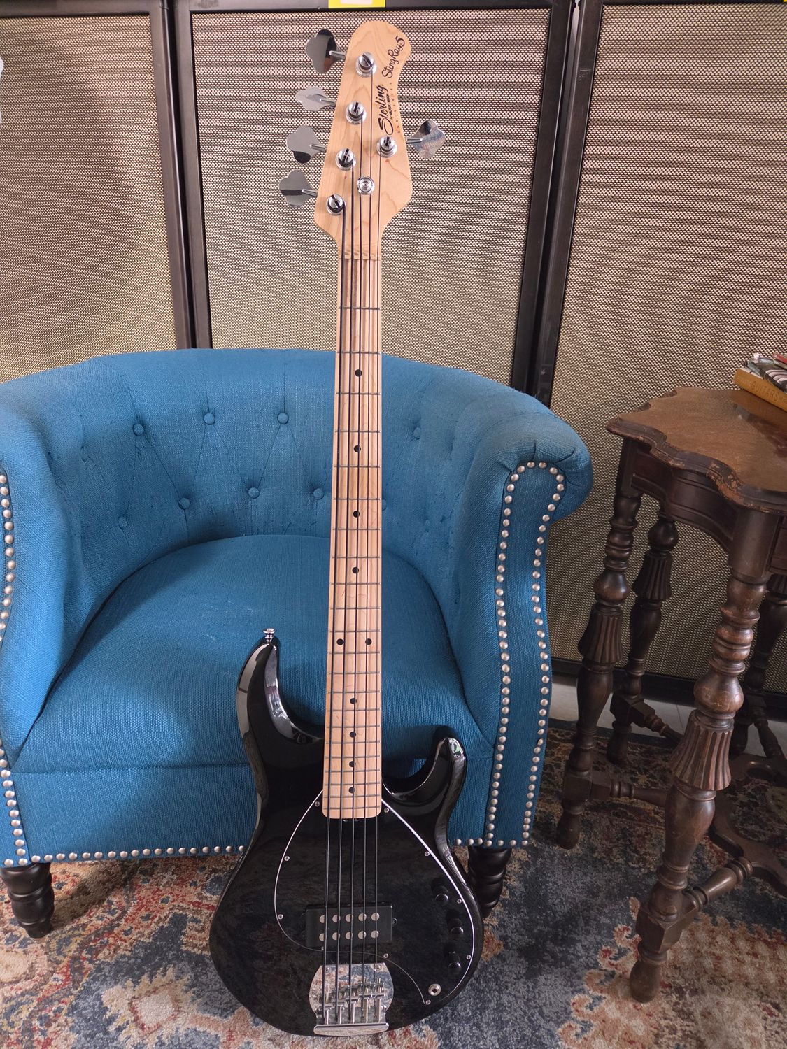 Used Sterling by Music Man StingRay 5 Bass black