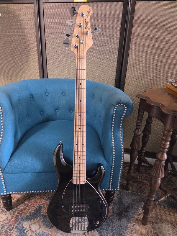 Used Sterling by Music Man StingRay 5 Bass black