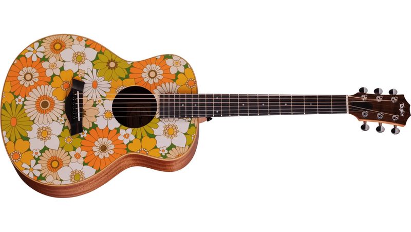 Taylor GS Mini-e Special Edition, Floral Green