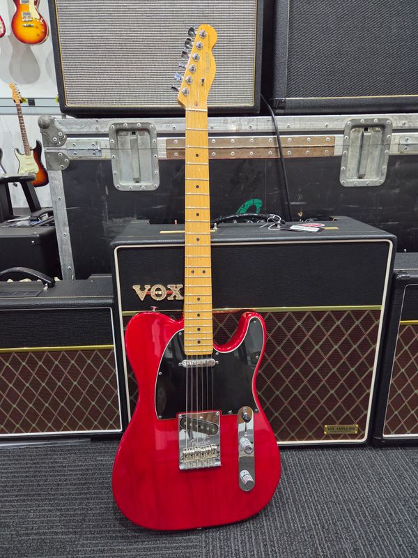 Used Fender American Standard Telecaster Crimson w/case