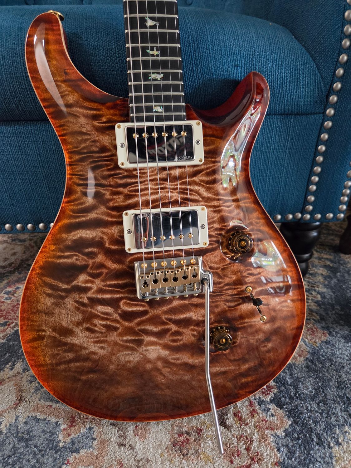 Used Paul Reed Smith Custom 24 Wood Library w/case