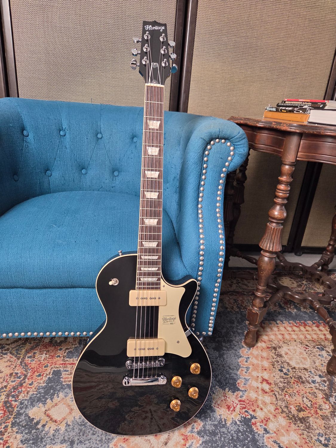 Heritage Standard II H-150 P90 Ebony