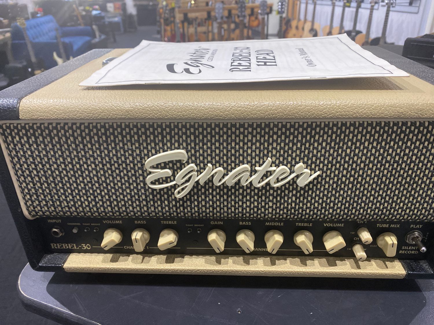 Used Egnater Rebel-30 Head