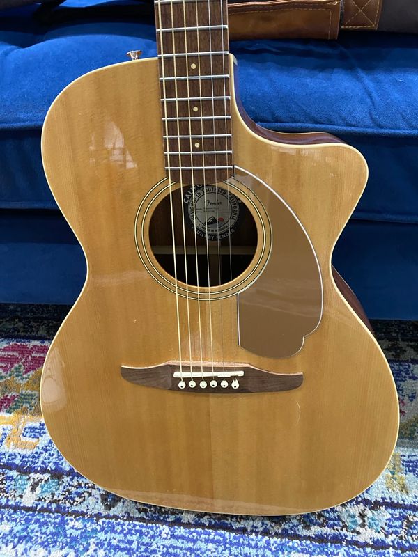 Used Fender Newporter Player Acoustic-Electric – Natural – c. 2023 w/bag