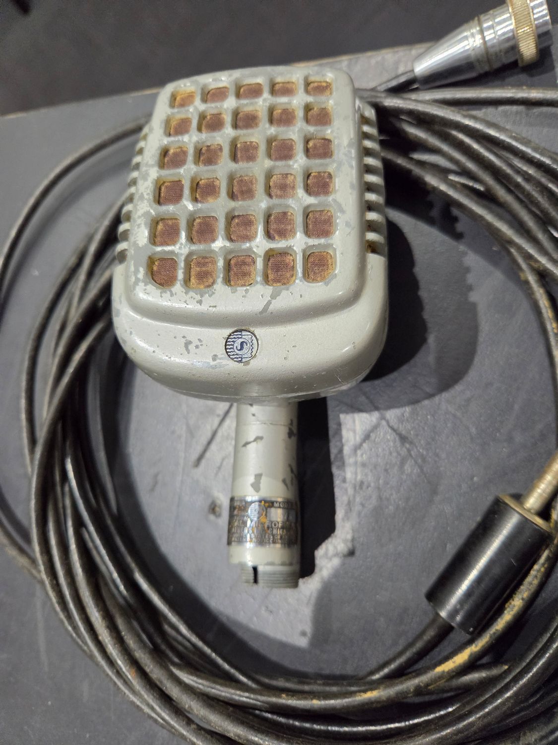 Used Shure Monoplex 737a vintage mic (as is)