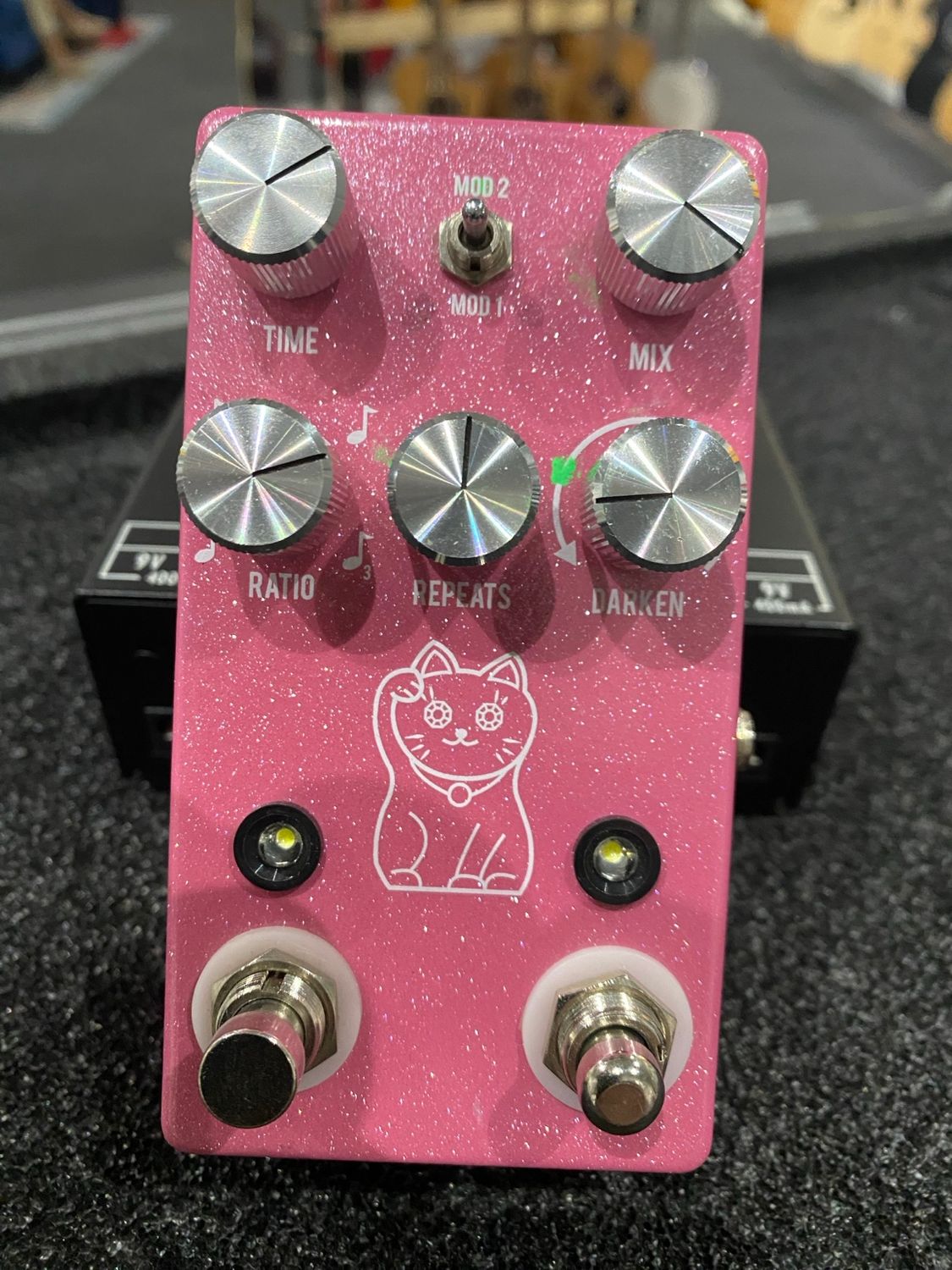 Used JHS Lucky Cat — Pink