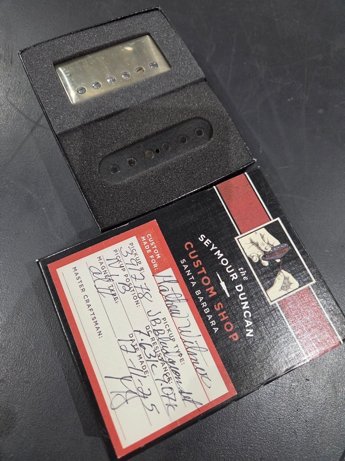 Used Seymour Duncan Joe Bonamassa Bludgeon Set