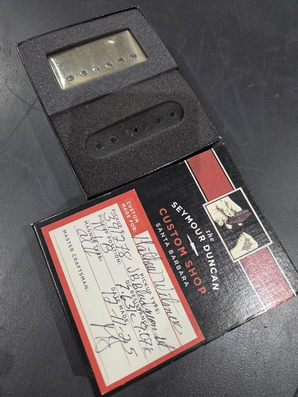 Used Seymour Duncan Joe Bonamassa Bludgeon Set