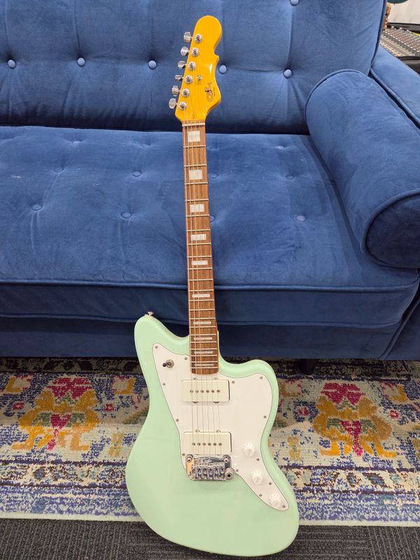 Used G&amp;L Tribute Doheny Surf Green w/bag