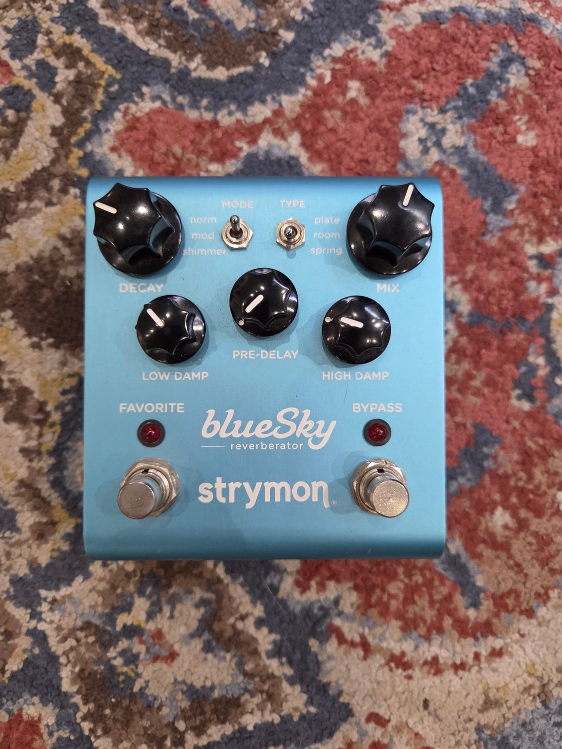 Used Strymon Blue Sky V1 reverb