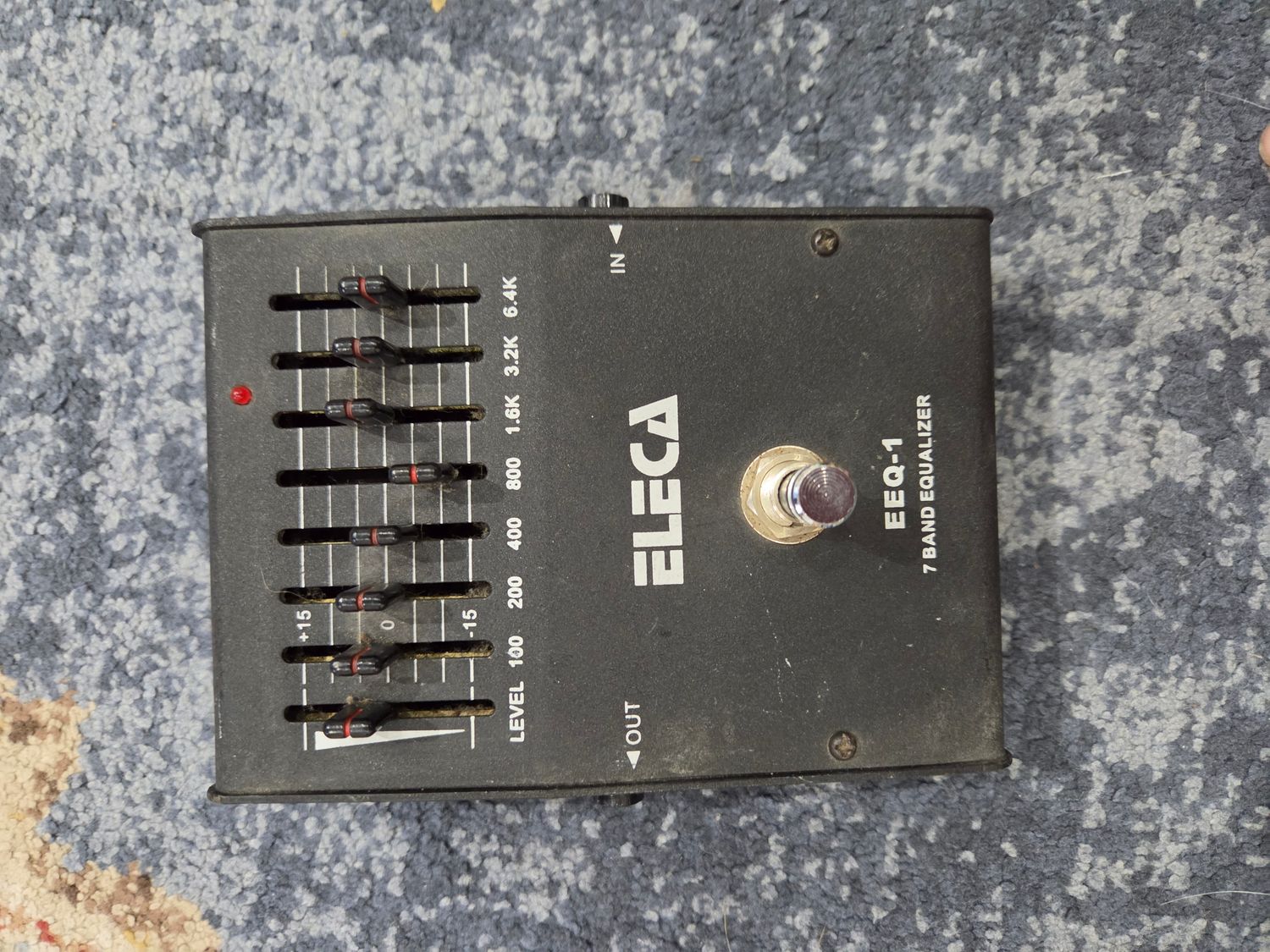 Used Eleca EEQ-1 7 band equalizer