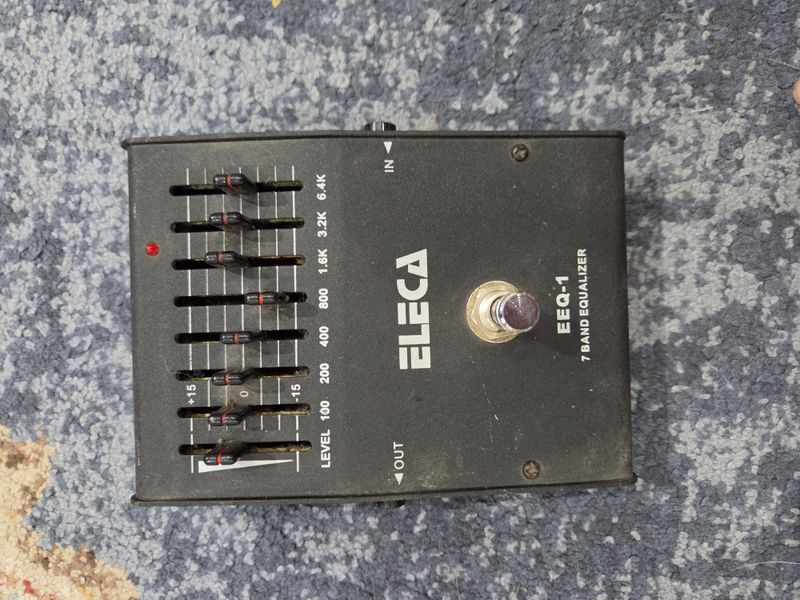 Used Eleca EEQ-1 7 band equalizer