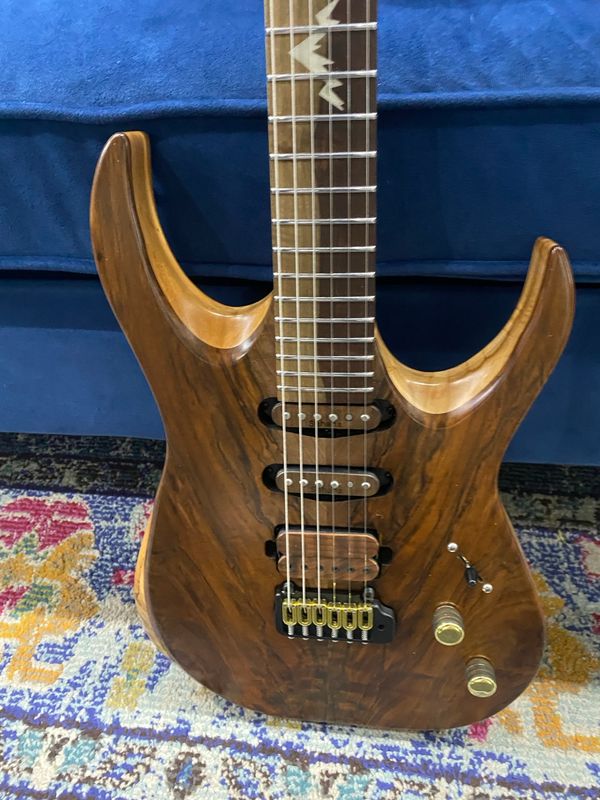 Used Sahana Baaz handcrafted in Nepal guitar w/ bag