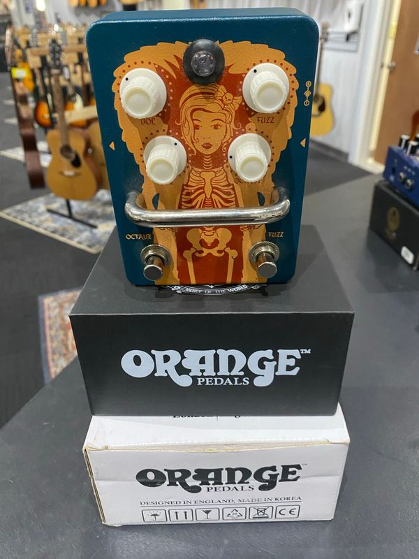 Used Orange Fur Coat Octave Fuzz