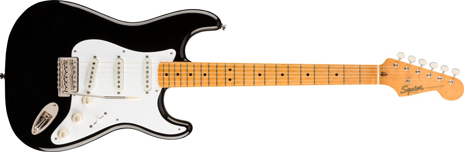 Squier Classic Vibe '50s Stratocaster®, Maple Fingerboard, Black