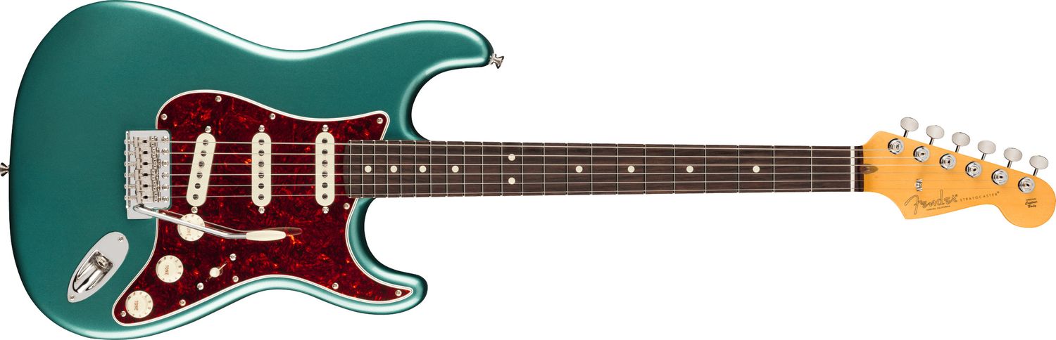 Fender American Professional Classic Stratocaster® Faded Sherwood Green Metallic