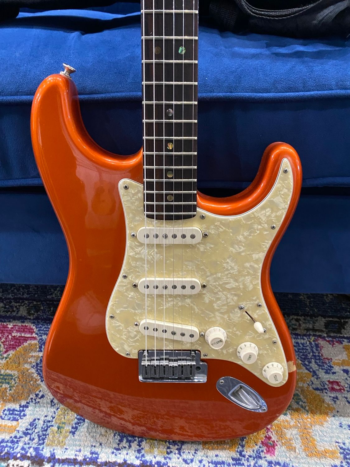 Used 2005 Fender American Deluxe Stratocaster w/bag