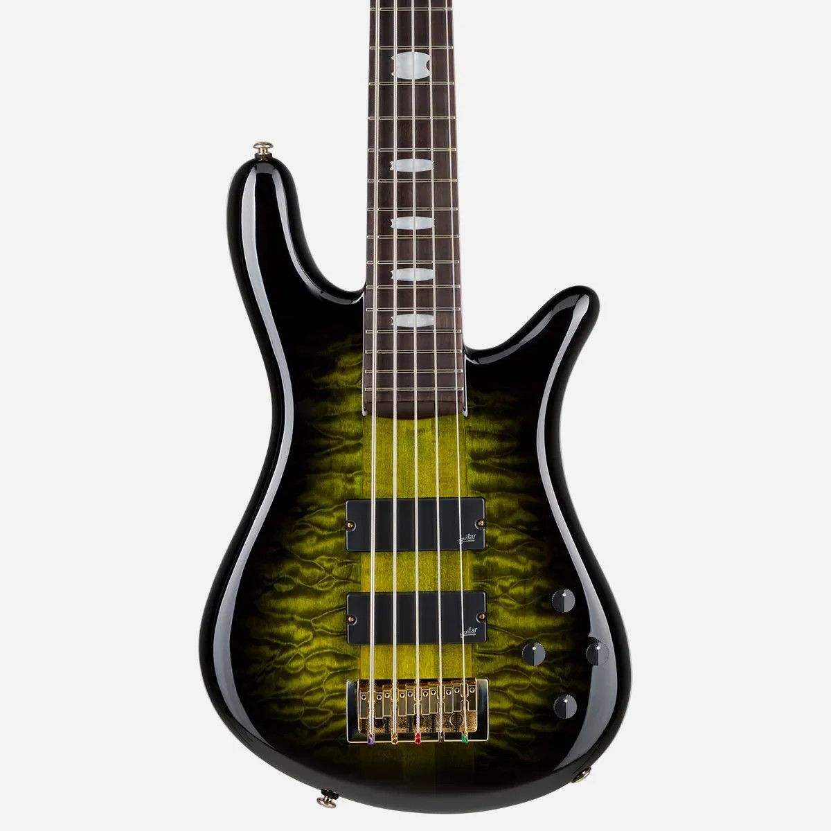 Spector Icon NS-5 Neck Through Haunted Moss 5 string bass