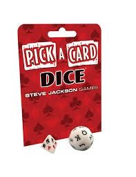 Pick a Card Dice