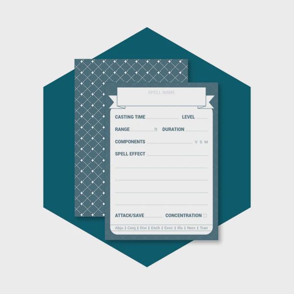 Roll &amp; Play: Custom Cards Spells