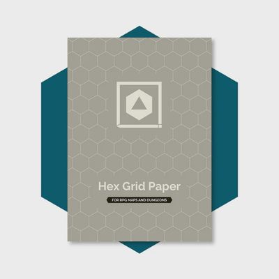 Roll &amp; Play: Grid Paper Hex