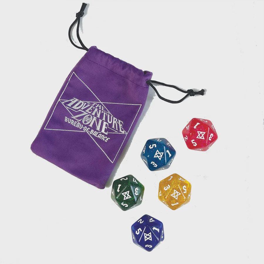 The Adventure Zone: Taz Crystal  Kingdom Dice Set