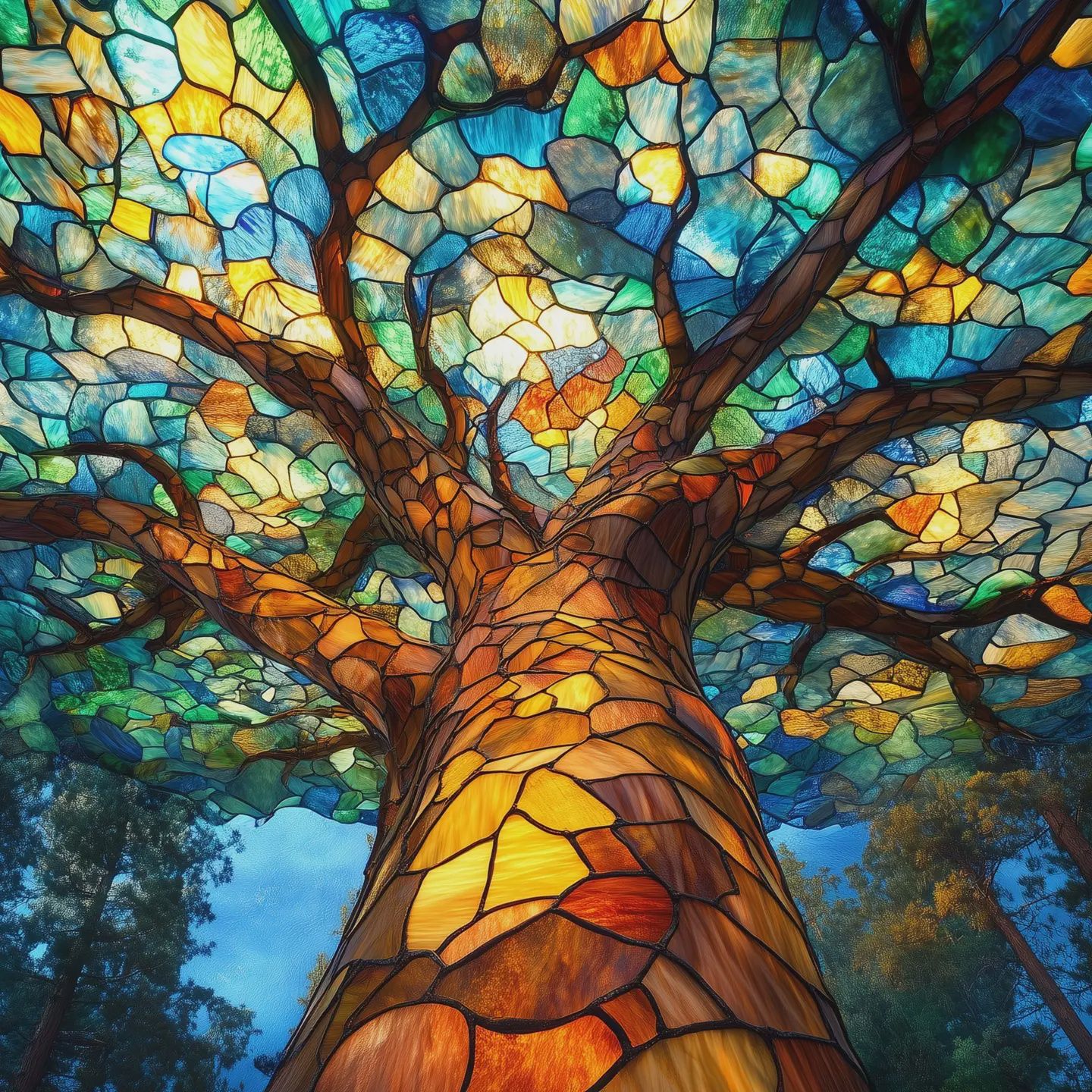 Glass Canopy Jigsaw Puzzle 1000PC