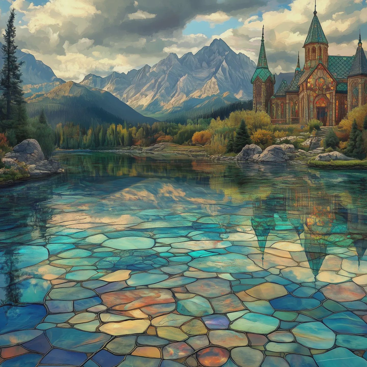 Shattered Waters Jigsaw Puzzle 1000PC